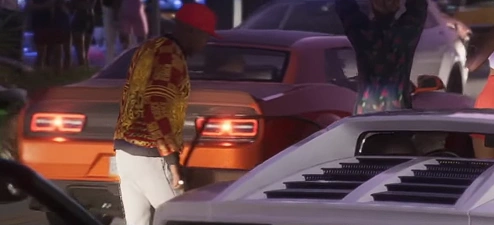 Bravado Gauntlet Hellfire, GTA 6 trailer screenshot