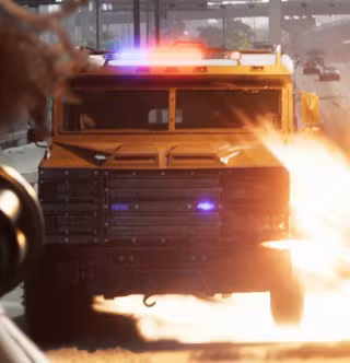 Police Riot, GTA 6 trailer screenshot