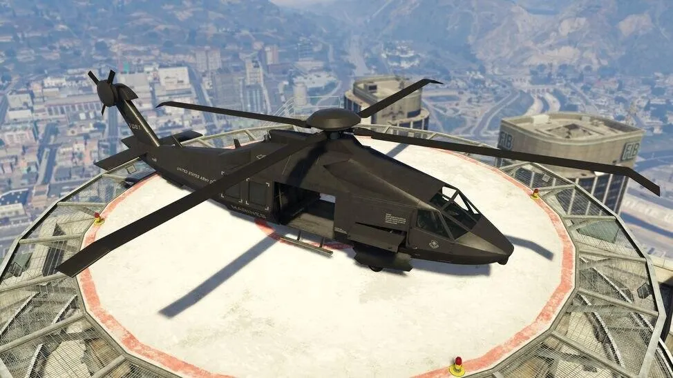 Original Annihilator Stealth screenshot from GTA Online