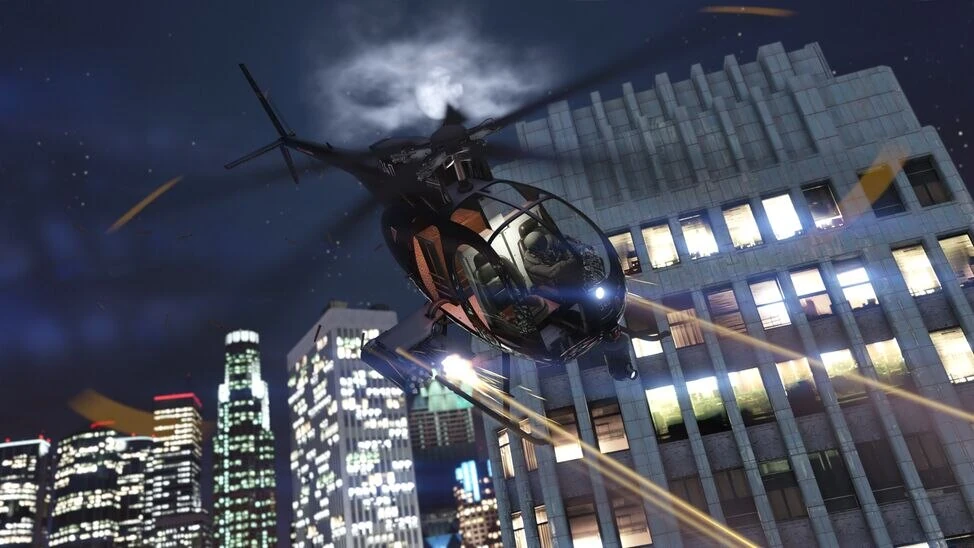 Nagasaki Buzzard Attack Chopper - GTA Online