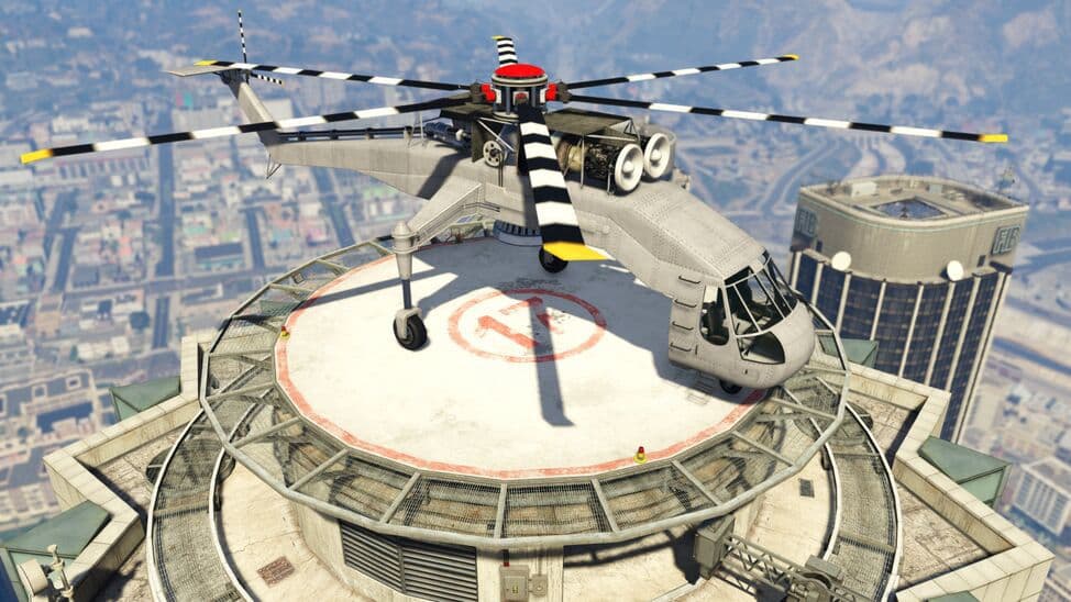 Original Skylift screenshot from GTA Online