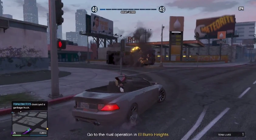 Original Trash Talk screenshot from GTA Online