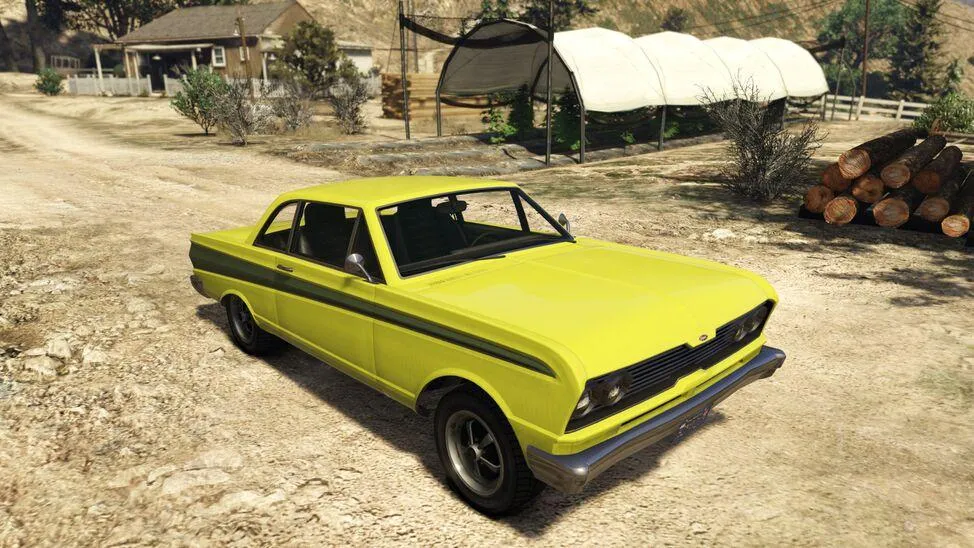 Original Blade screenshot from GTA Online