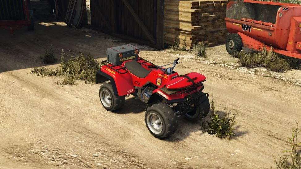 Original Blazer Lifeguard screenshot from GTA Online