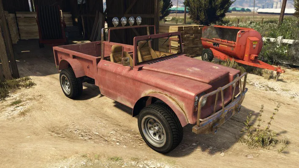 Original Bodhi screenshot from GTA Online