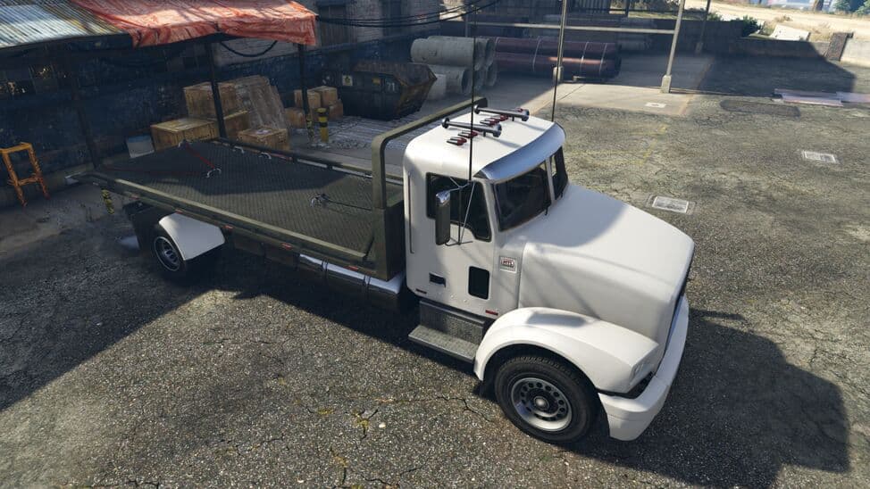 Original Flatbed screenshot from GTA Online