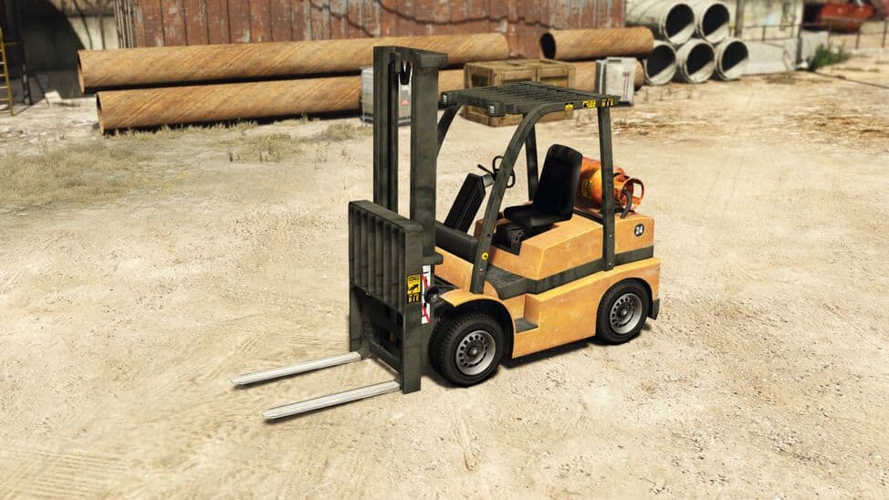 Original Forklift screenshot from GTA Online