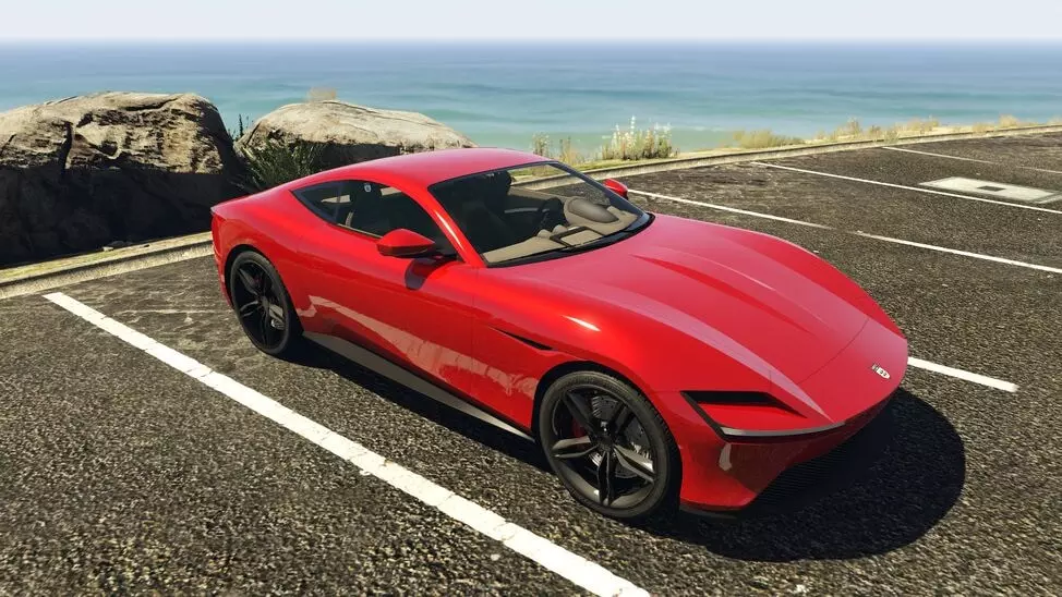 Grotti Itali GTO Stinger TT vehicle screenshot - GTA Online