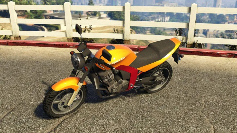 Original PCJ 600 screenshot from GTA Online