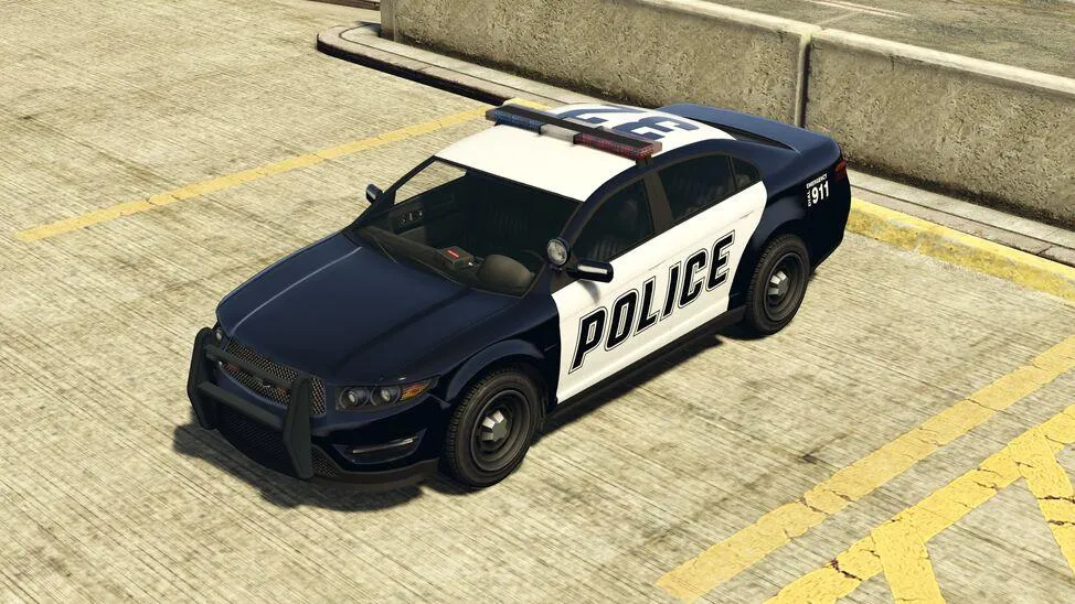 Original Police Cruiser (Interceptor) screenshot from GTA Online