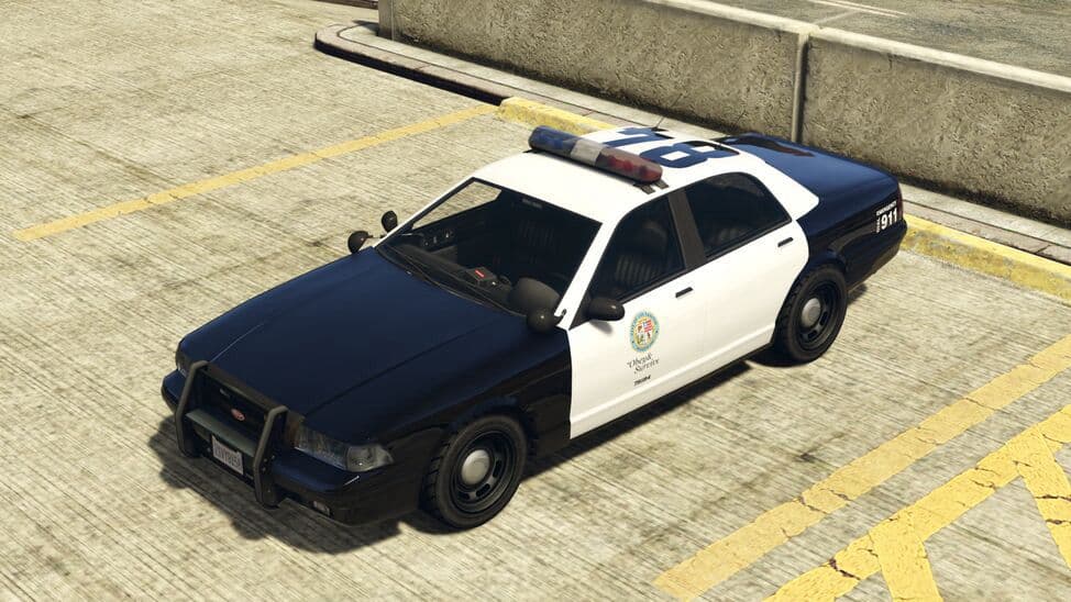 Original Police Cruiser screenshot from GTA Online
