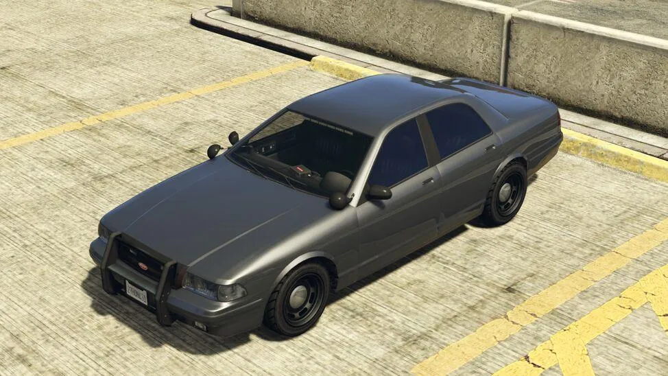 Original Unmarked Cruiser screenshot from GTA Online