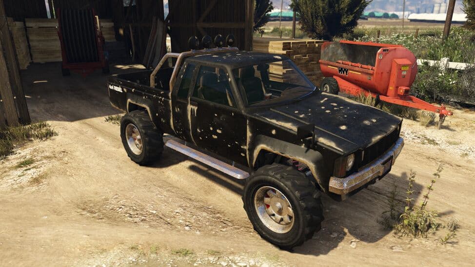 Original Rebel screenshot from GTA Online