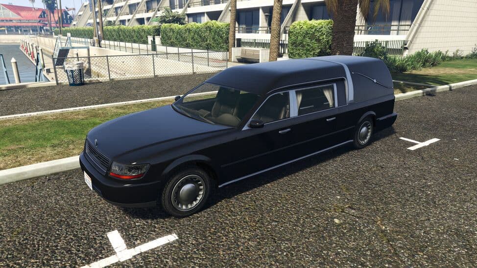 Original Romero Hearse screenshot from GTA Online