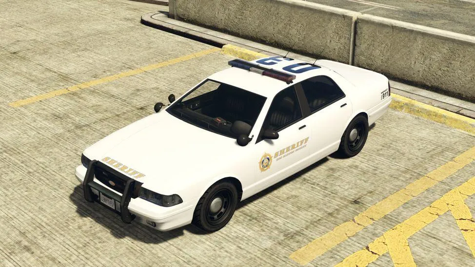Original Sheriff Cruiser screenshot from GTA Online