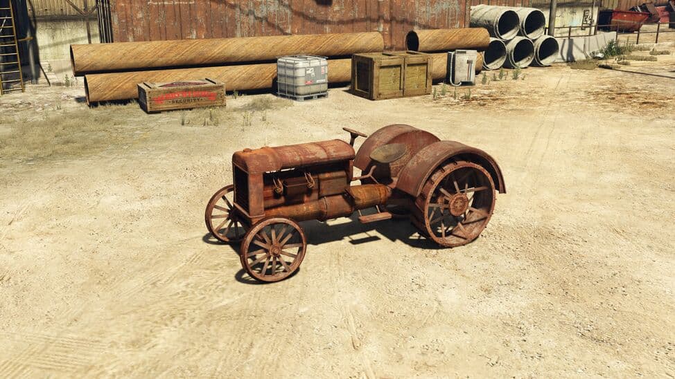 Original Tractor screenshot from GTA Online